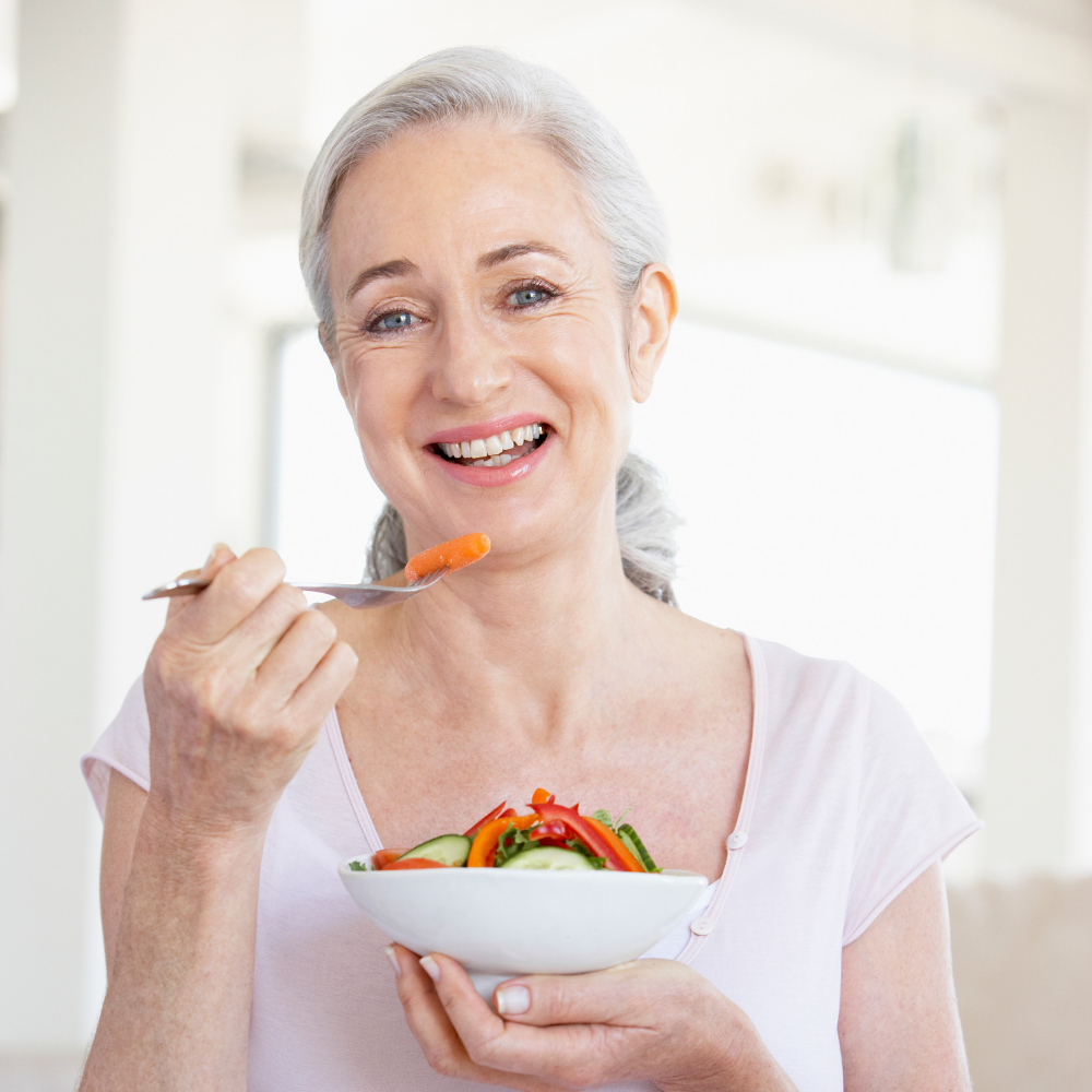 Healthy eating over 50